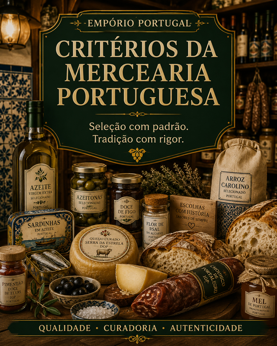 Commercial and editorial criteria for Portuguese grocery