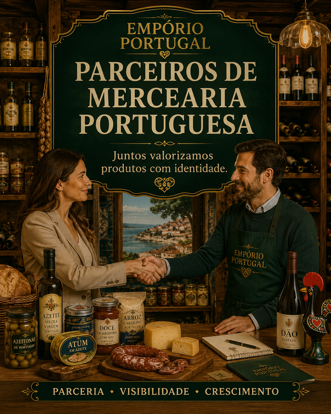 Invitation to partners and sellers of Portuguese grocery