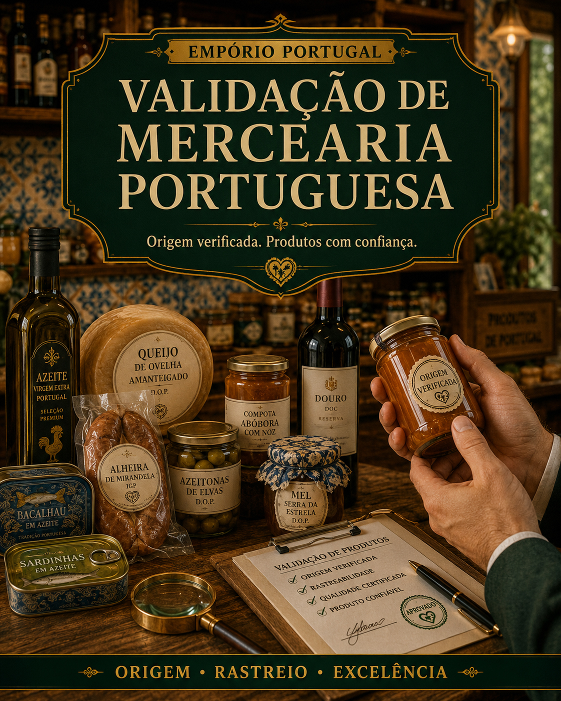 Status and commercial validation of the Portuguese grocery category